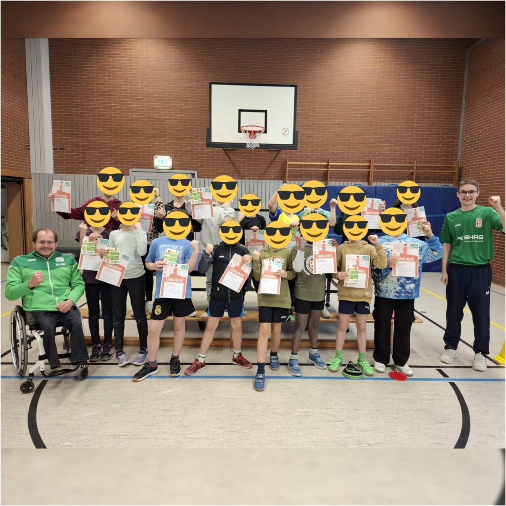 Abteilung Tischtennis – Spaß und neue Erfahrungen bei den Tischtennis-Projekttagen in der Grundschule Flammersfeld